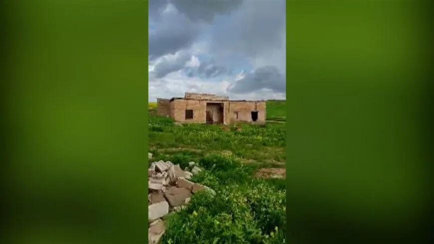 Displaced documents extensive destruction to his home after exodus
