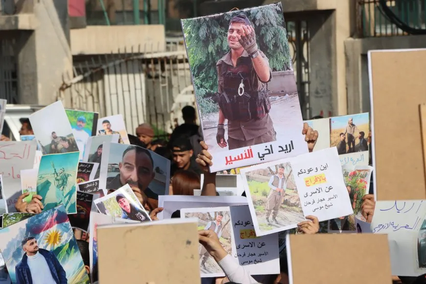 Mass rally in Qamishlo demands release of detainees