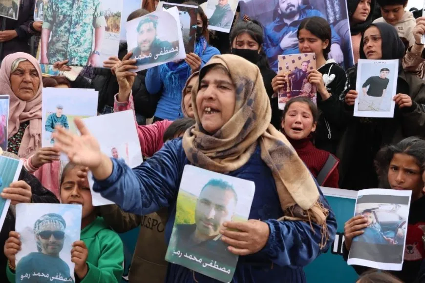 Massive demonstration in Kobani demanding release of prisoners