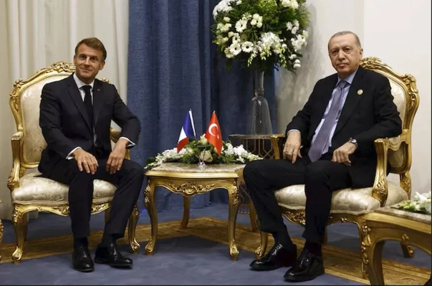 Macron and Erdoğan discuss situation in Iran, Ukraine