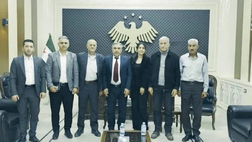 Governor of Hasakah meets with Serê Kaniyê IDPs committee to discuss return mechanisms