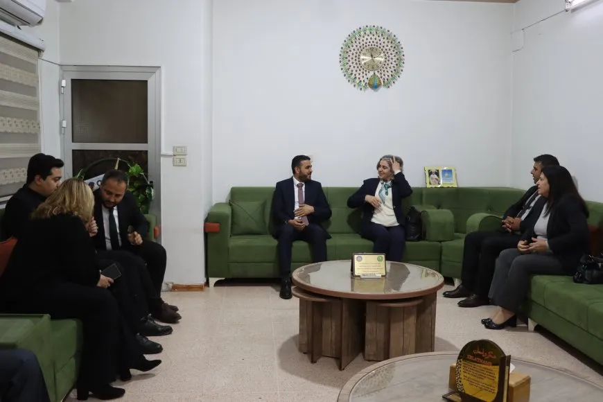 Interim Govt. delegation expands meetings in Qamishlo; visits K.Star