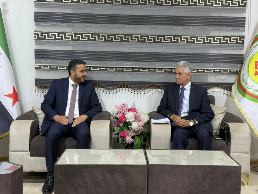 Interim Govt. delegation expands meetings in Qamishlo; visits K.Star