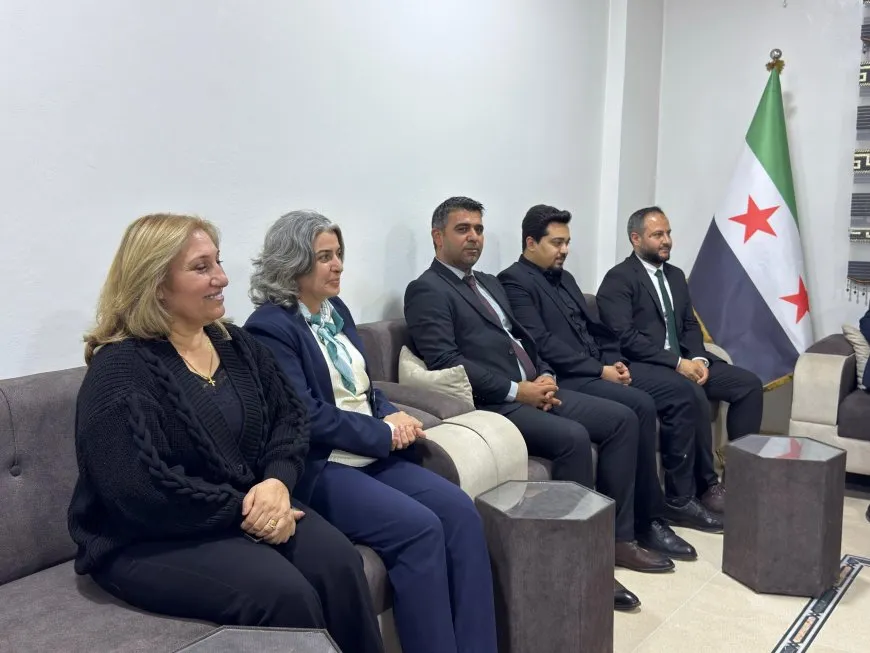 Interim Govt. delegation expands meetings in Qamishlo; visits K.Star