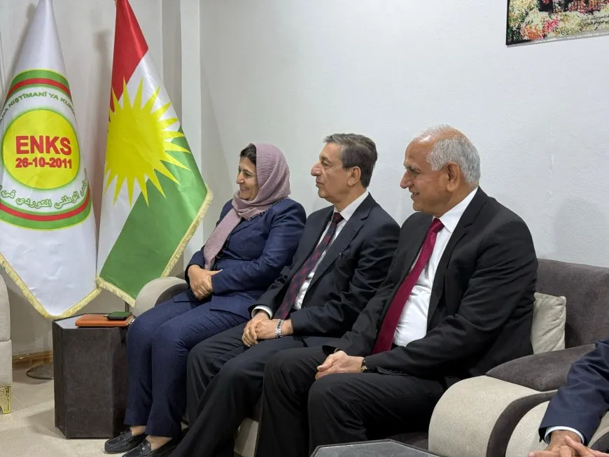 Interim Govt. delegation expands meetings in Qamishlo; visits K.Star