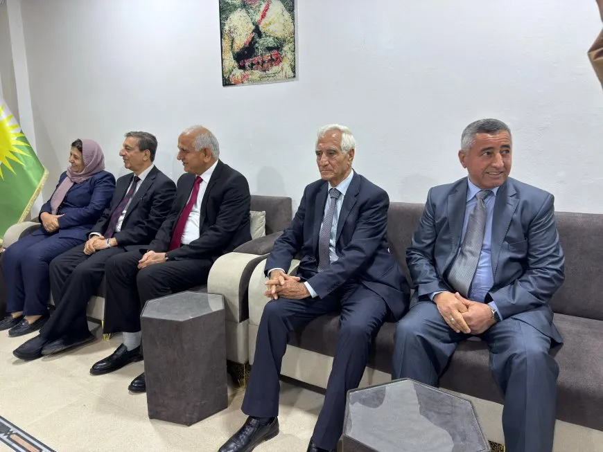 Interim Govt. delegation expands meetings in Qamishlo; visits K.Star