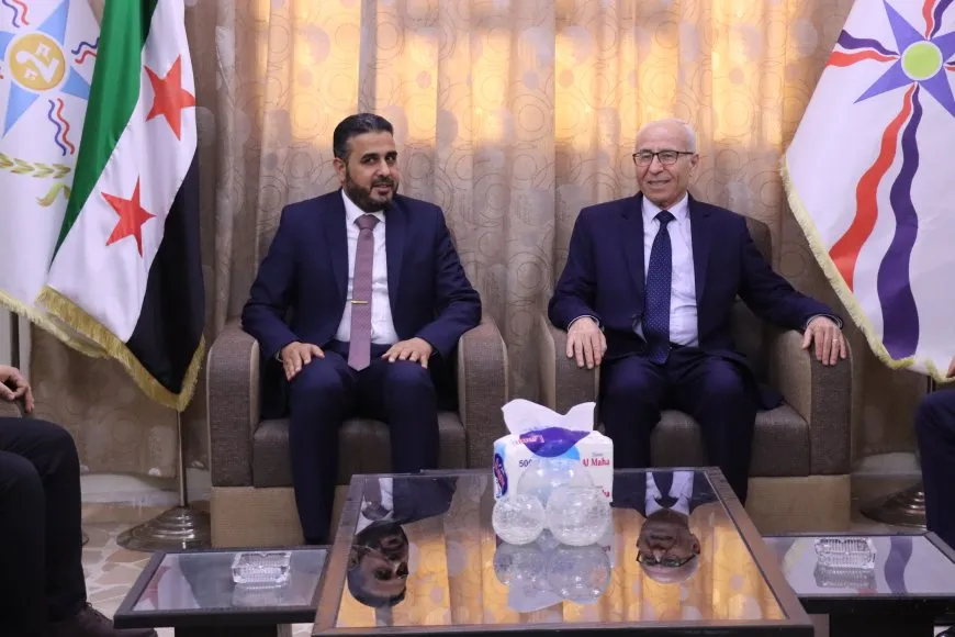 Interim Govt. delegation expands meetings in Qamishlo; visits K.Star