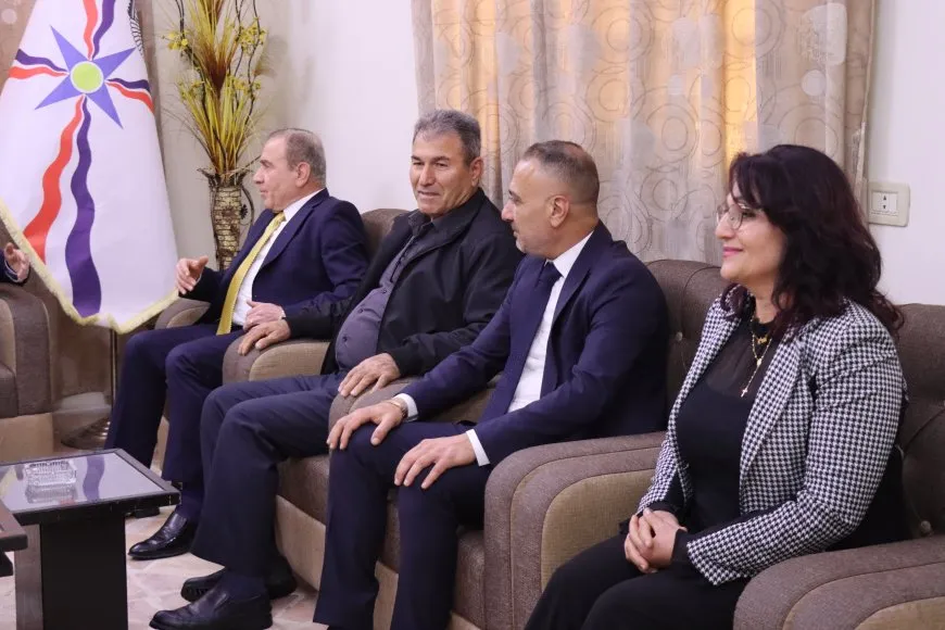 Interim Govt. delegation expands meetings in Qamishlo; visits K.Star
