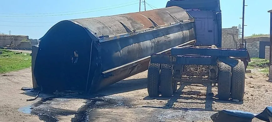 Worker injured in oil tanker explosion in Qamishlo countryside