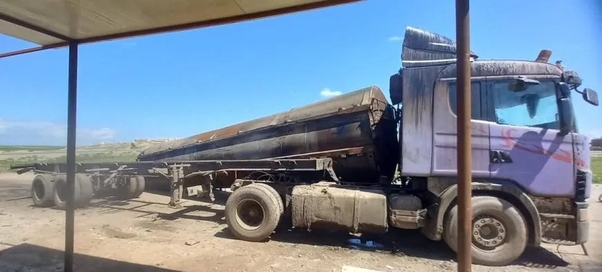 Worker injured in oil tanker explosion in Qamishlo countryside