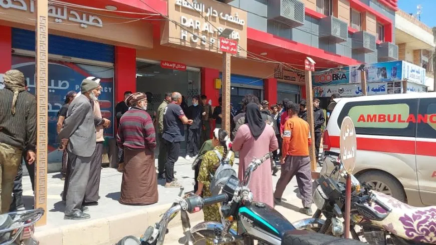 Worker injured in oil tanker explosion in Qamishlo countryside