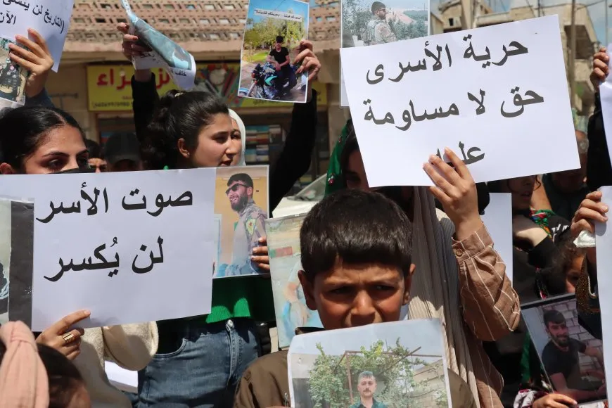 Sit-in in Qamishlo to demand prisoners' release 