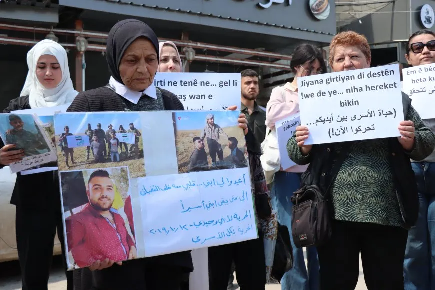 Sit-in in Qamishlo to demand prisoners' release 