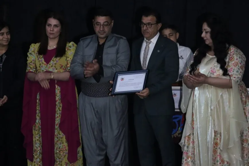 On Kurdish Press Day, "Mazloum Bagok" Awards for Hard Work distributed