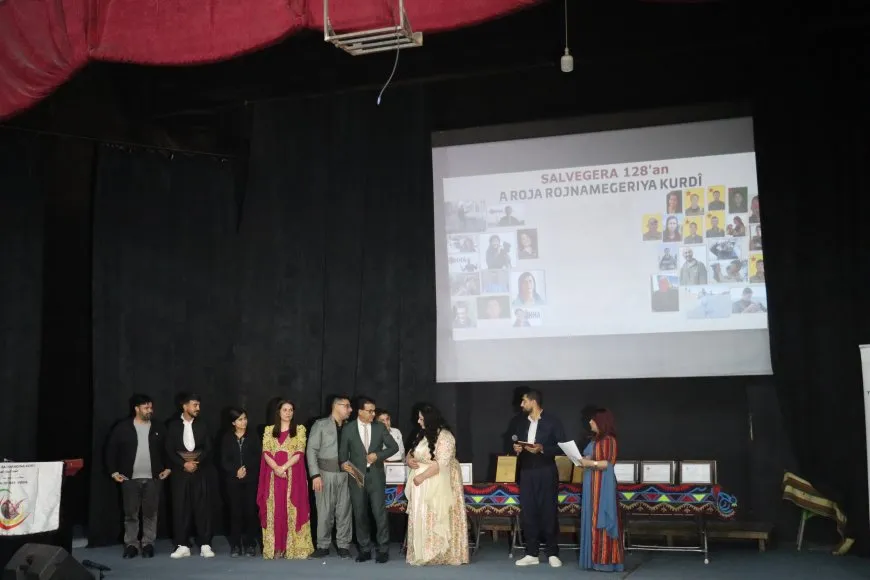 On Kurdish Press Day, "Mazloum Bagok" Awards for Hard Work distributed