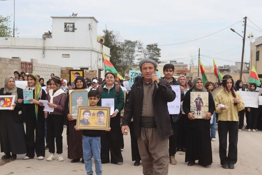 Demonstration in Derik condemns school name changes