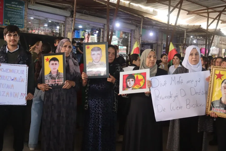 Demonstration in Derik condemns school name changes