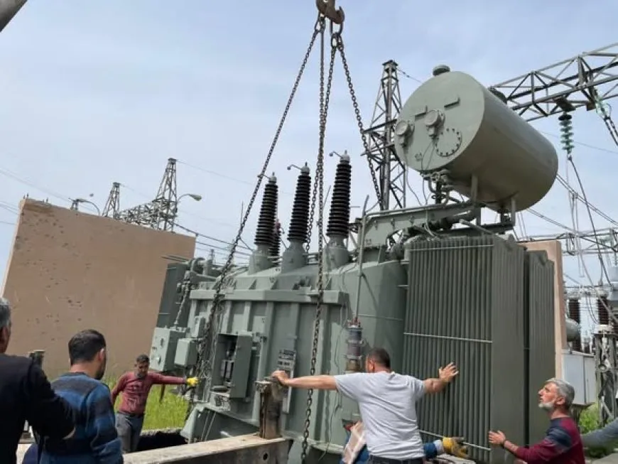 New transformer Installed to enhance electricity stability in Qamishlo