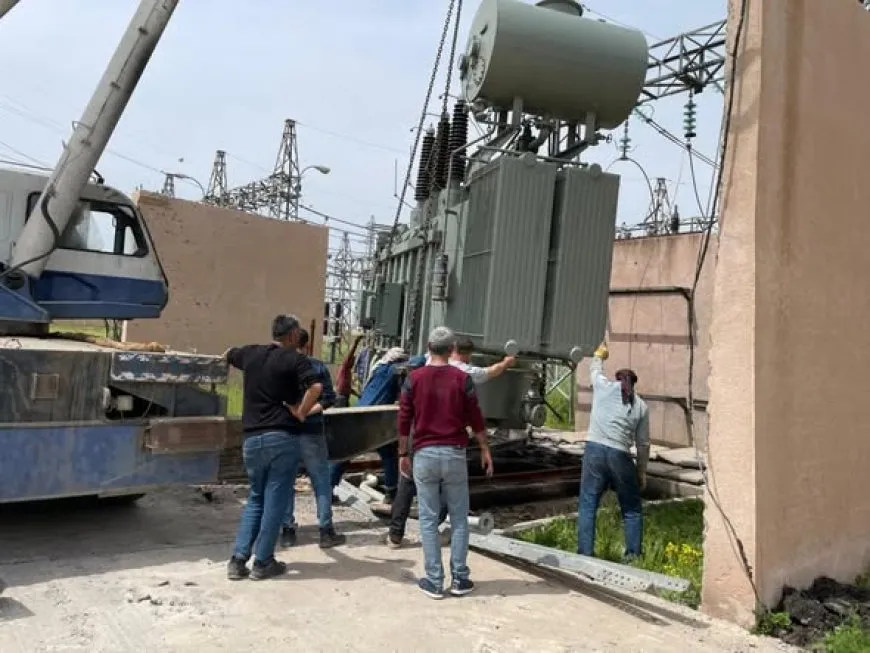 New transformer Installed to enhance electricity stability in Qamishlo