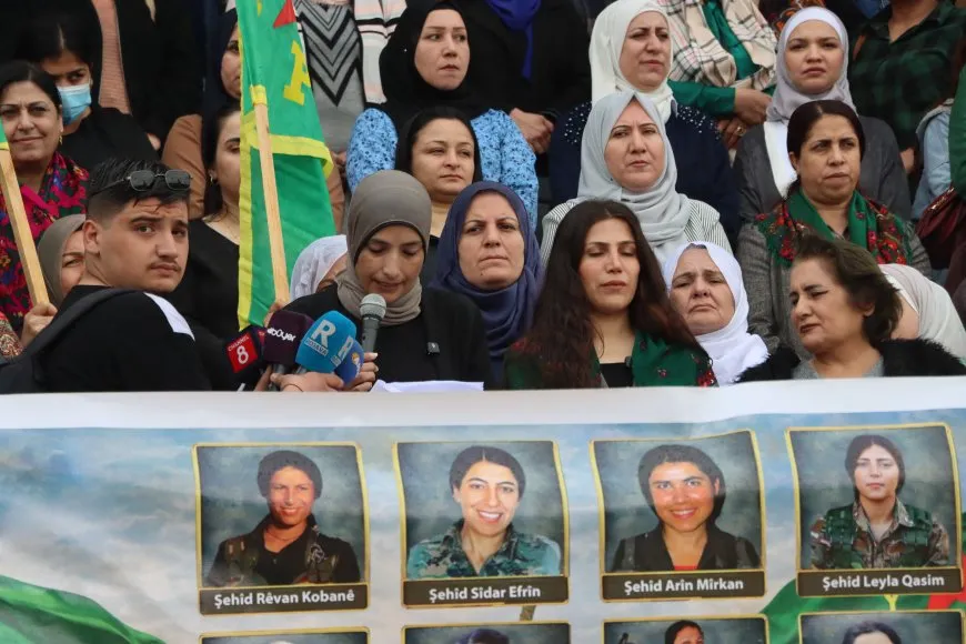 Launch of campaign to support YPJ and demand their integration into Defense Ministry structure