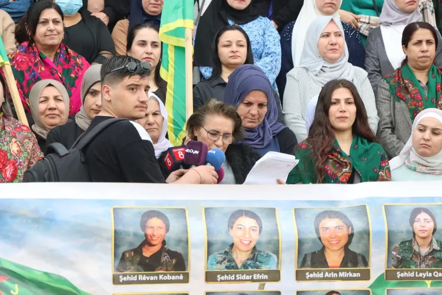 Launch of campaign to support YPJ and demand their integration into Defense Ministry structure