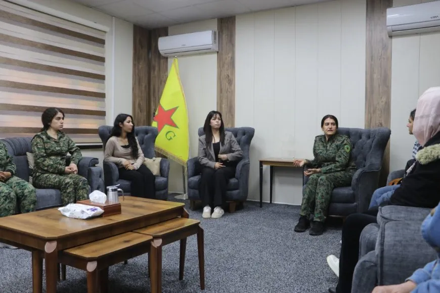 Activists, journalists from Middle East support YPJ