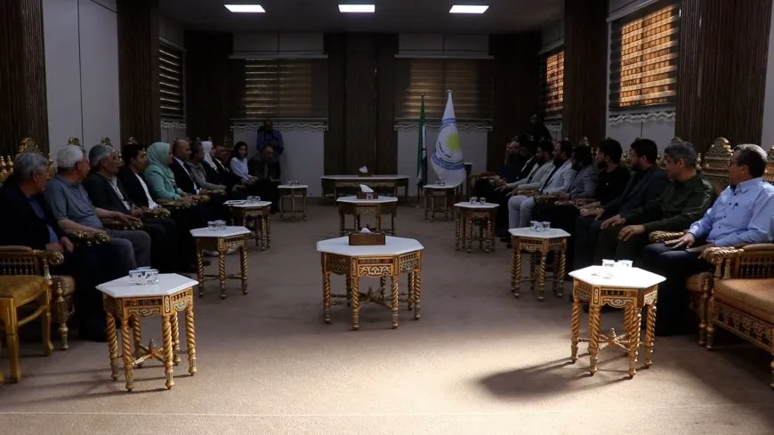 Kobani Administration receives delegation from Interim Government in Syria