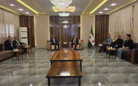 Hasakah Governor meets presidential envoy to implement January 29 agreement