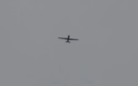 Shot down drone near Hawler