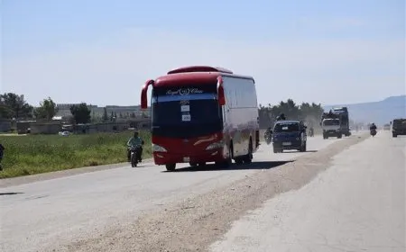 Fourth group of IDPs from Afrin heads home from Hasakah