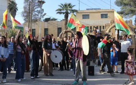 Protests continue in Hasakah against removal of Kurdish Language