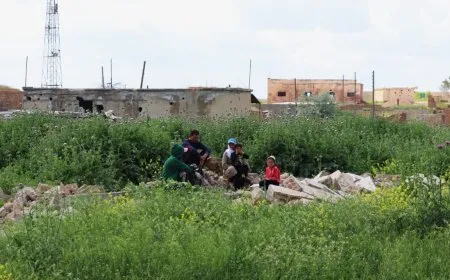 Villages between Tal Tamr, Zirghan struggle to recover after war