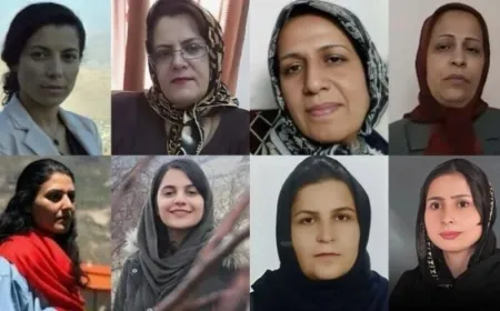Iranian authorities deny 8 female political prisoners family, lawyer visits