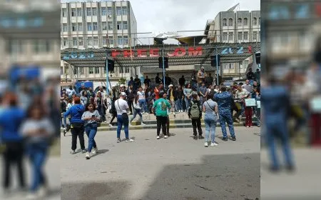 Students in Sweida protest relocation of their exam centers outside the province