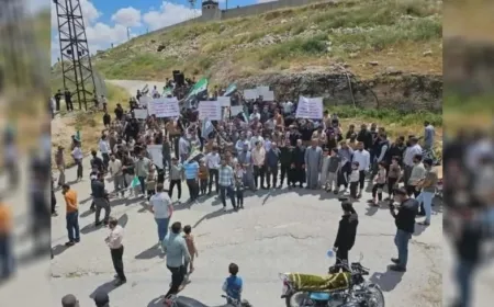 Residents of Jabal Aqil continue protests against Turkish base
