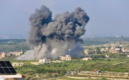 Israeli airstrikes target southern Lebanon
