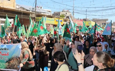 Qamshlo march: System that does not recognize women's existence does not represent us
