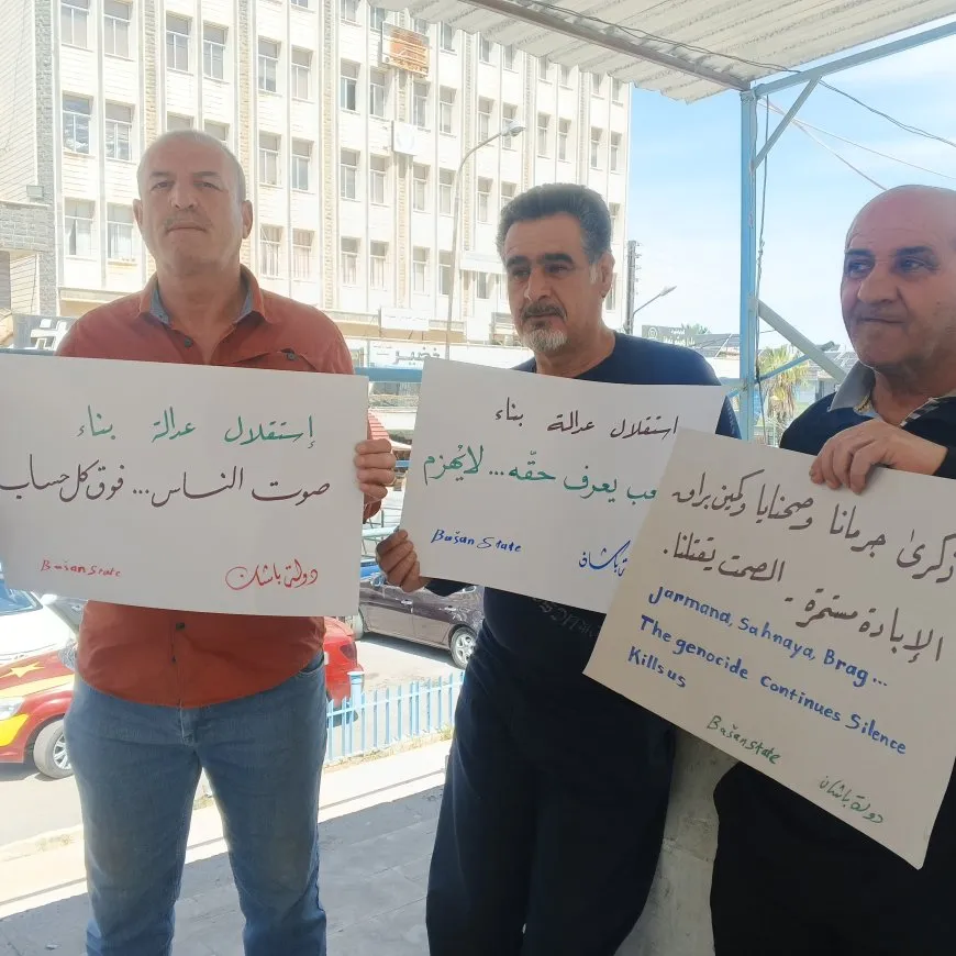 Protesters in Sweida demand accountability, better humanitarian conditions