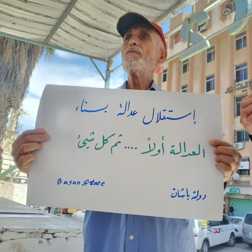 Protesters in Sweida demand accountability, better humanitarian conditions