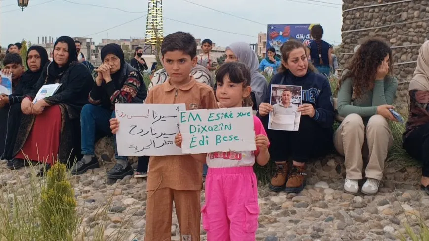 Protests in Rojava cities demanding immediate release of prisoners
