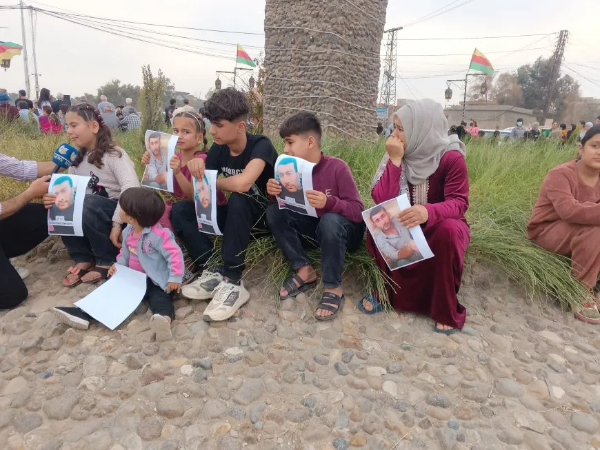 Protests in Rojava cities demanding immediate release of prisoners
