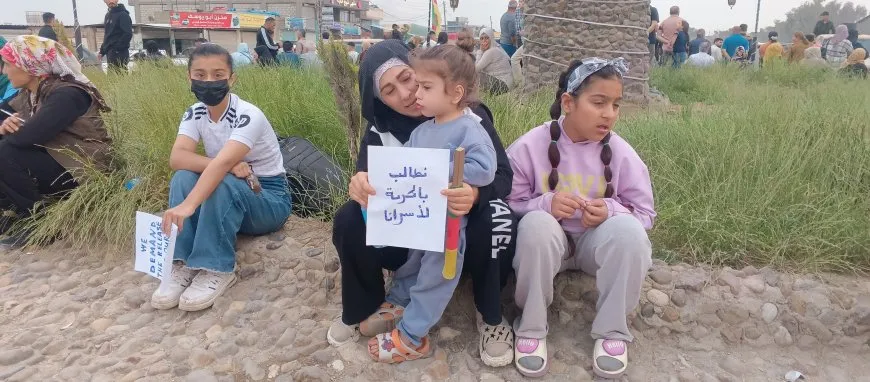 Protests in Rojava cities demanding immediate release of prisoners