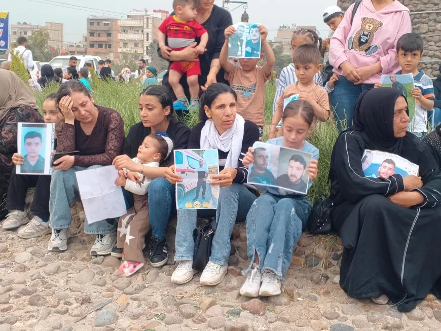 Protests in Rojava cities demanding immediate release of prisoners