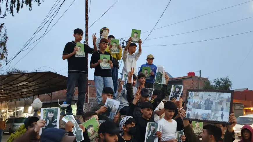 Protests in Rojava cities demanding immediate release of prisoners