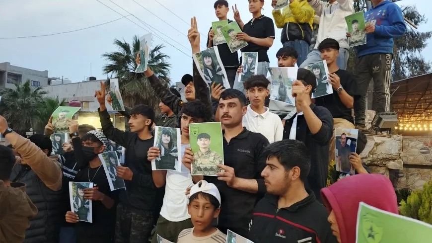 Protests in Rojava cities demanding immediate release of prisoners