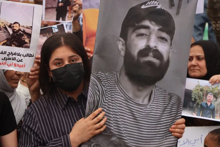 Protests in Rojava cities demanding immediate release of prisoners