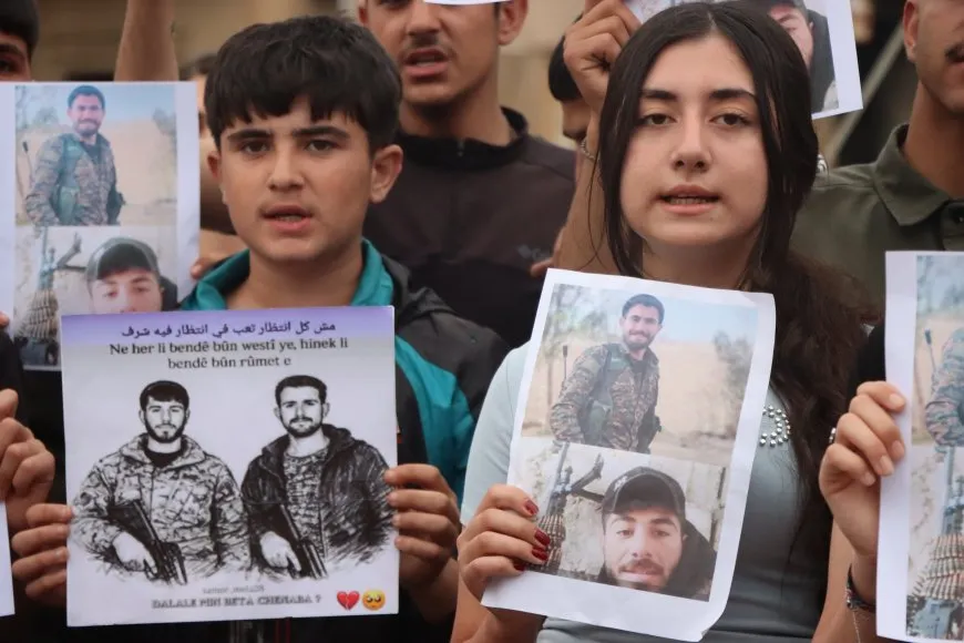 Protests in Rojava cities demanding immediate release of prisoners
