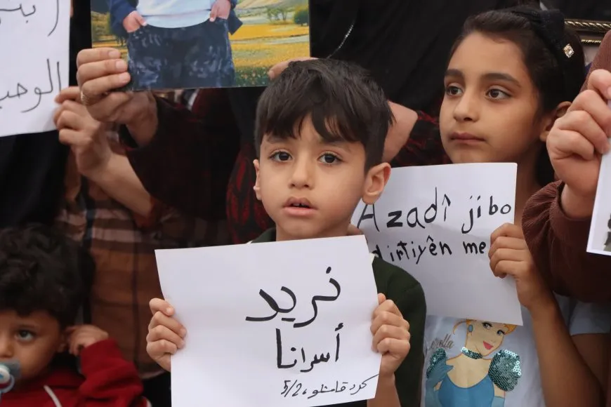 Protests in Rojava cities demanding immediate release of prisoners