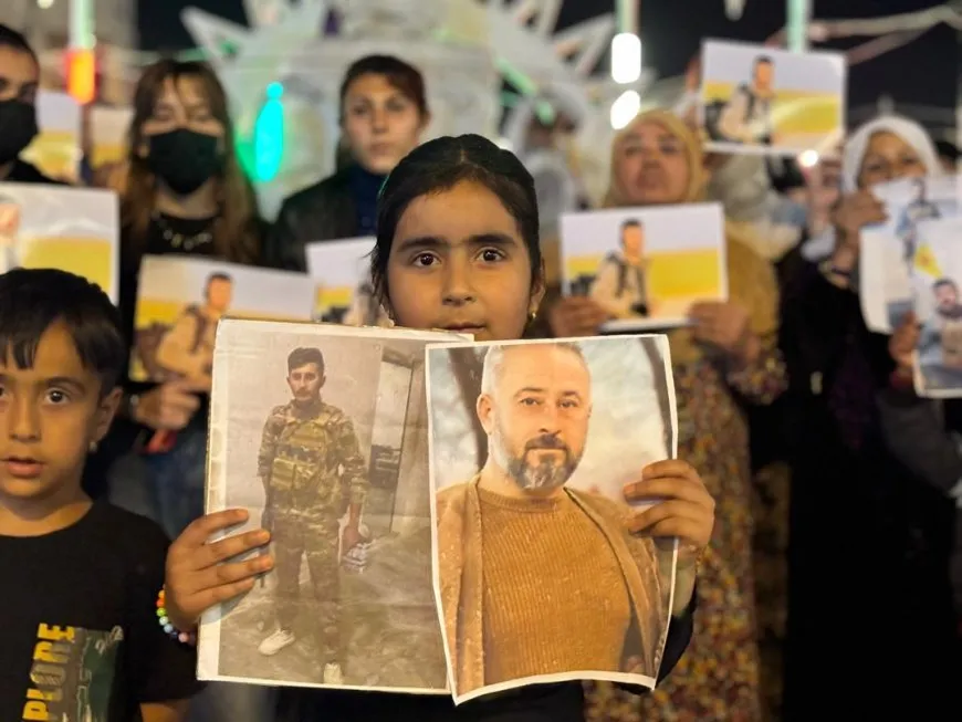 Protests in Rojava cities demanding immediate release of prisoners