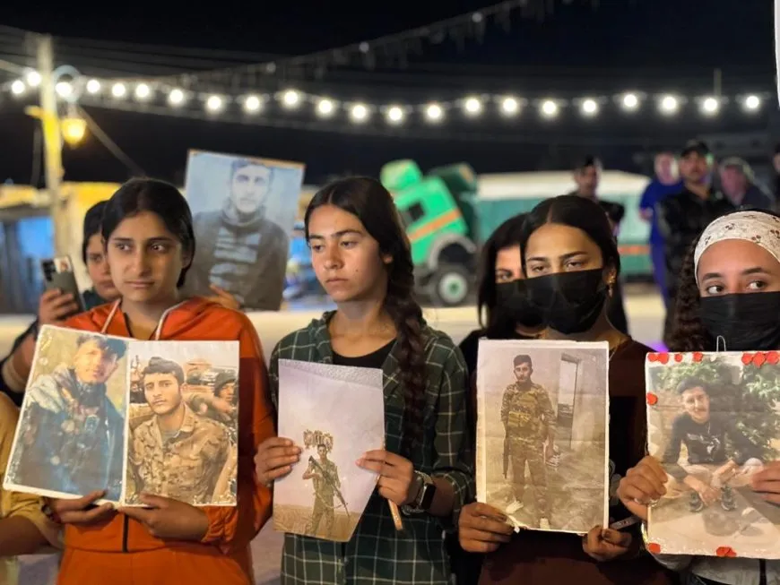 Protests in Rojava cities demanding immediate release of prisoners